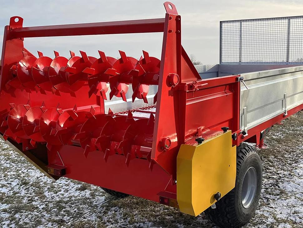 Ny Husdyrgjødselspreder Roltrans Miststreuer / Manure spreader / Épandeur à fumier / Spandiletame / Разбрасыватель органических удобрений N250/2 LEO 4 t: bilde 9 Ny Husdyrgjødselspreder Roltrans Miststreuer / Manure spreader / Épandeur à fumier / Spandiletame / Разбрасыватель органических удобрений N250/2 LEO 4 t: bilde 9