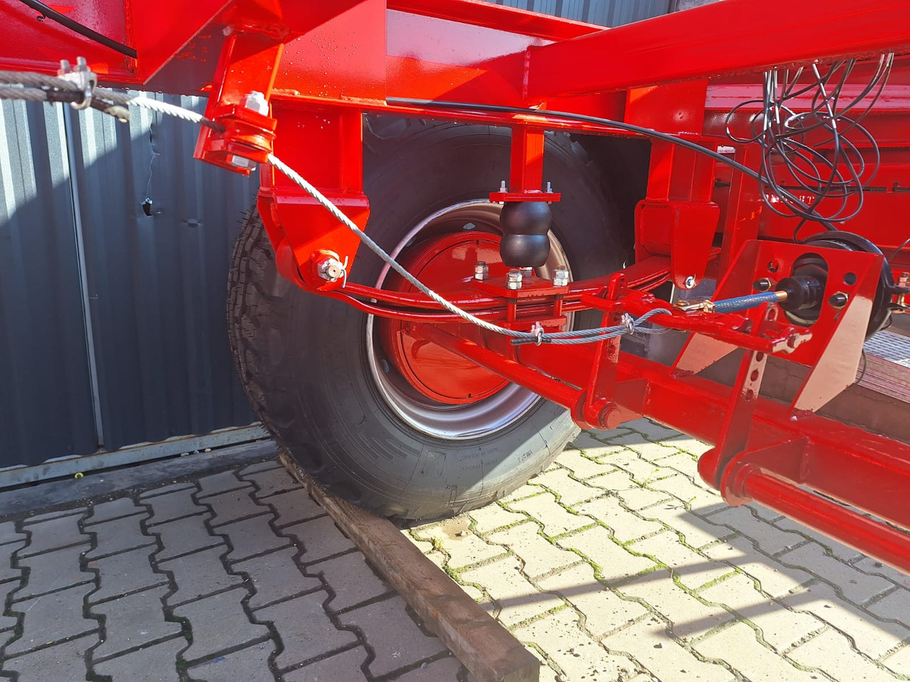 Ny Landbruk tippvogn Techmont Anhänger / Trailer / Remorque / Rimorchio / Прицеп двухоосный бортовой / Przyczepa dwuosiowa PTD16 12 t: bilde 10