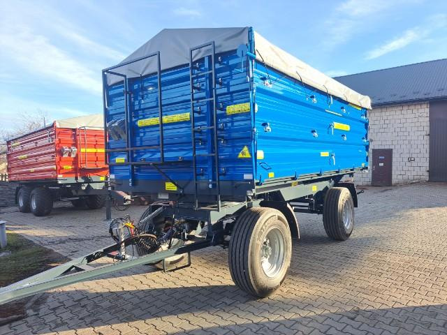 Ny Landbruk tippvogn Techmont Anhänger / Trailer / Remorque / Rimorchio / Прицеп двухоосный бортовой / Przyczepa dwuosiowa PTD16 12 t: bilde 6