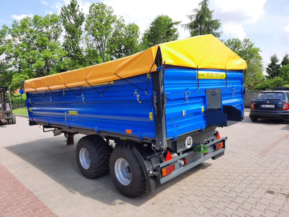 Techmont Anhänger / Trailer / Remorque / Rimorchio / Прицеп двухосный тандем / Przyczepa tandem PTTCW 310 10 t - Landbruk tippvogn: bilde 5 Techmont Anhänger / Trailer / Remorque / Rimorchio / Прицеп двухосный тандем / Przyczepa tandem PTTCW 310 10 t - Landbruk tippvogn: bilde 5