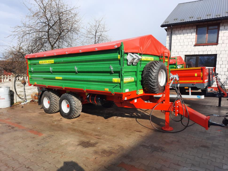 Techmont Anhänger / Trailer / Remorque / Rimorchio / Прицеп двухосный тандем / Przyczepa tandem PTTCW 310 10 t - Landbruk tippvogn: bilde 1 Techmont Anhänger / Trailer / Remorque / Rimorchio / Прицеп двухосный тандем / Przyczepa tandem PTTCW 310 10 t - Landbruk tippvogn: bilde 1