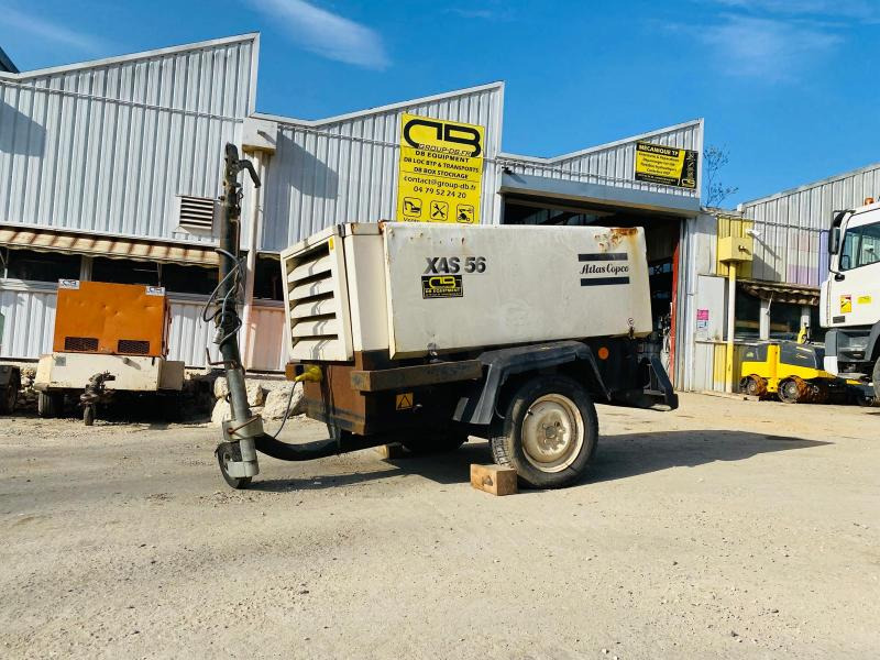 ATLAS COPCO XAS 56 Compresseur d'air sur roues - Luftkompressor: bilde 1 ATLAS COPCO XAS 56 Compresseur d'air sur roues - Luftkompressor: bilde 1