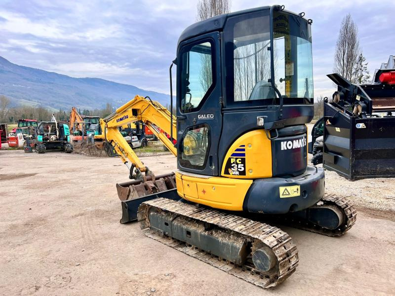 Komatsu PC35MR-3 Mini-pelle 3,5T - Minigraver: bilde 3 Komatsu PC35MR-3 Mini-pelle 3,5T - Minigraver: bilde 3