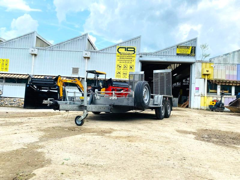 MECANOREM Remorque porte engins 2T - Maskinhenger: bilde 1 MECANOREM Remorque porte engins 2T - Maskinhenger: bilde 1