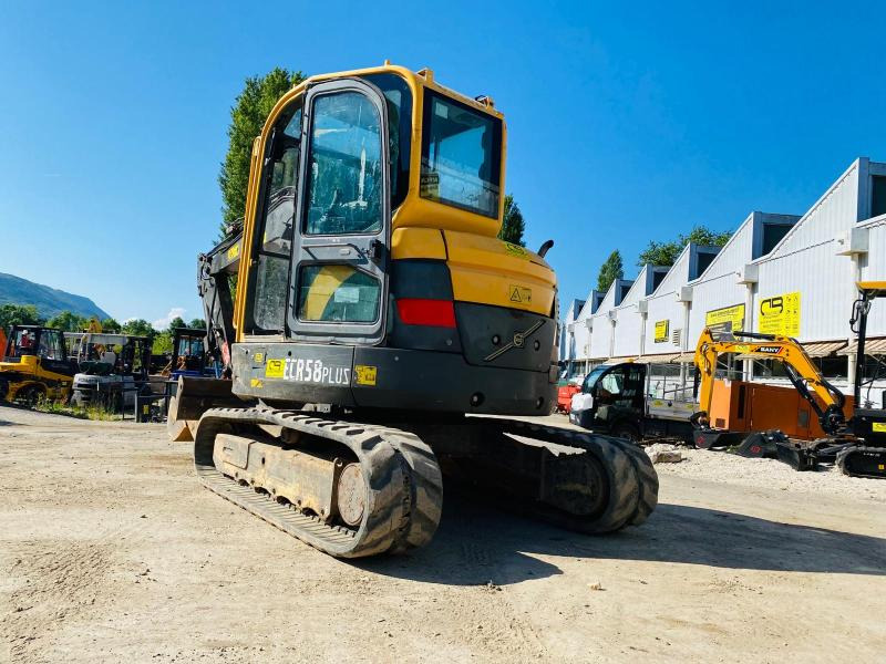 VOLVO ECR58 MINI PELLE 6.4T - Minigraver: bilde 4 VOLVO ECR58 MINI PELLE 6.4T - Minigraver: bilde 4