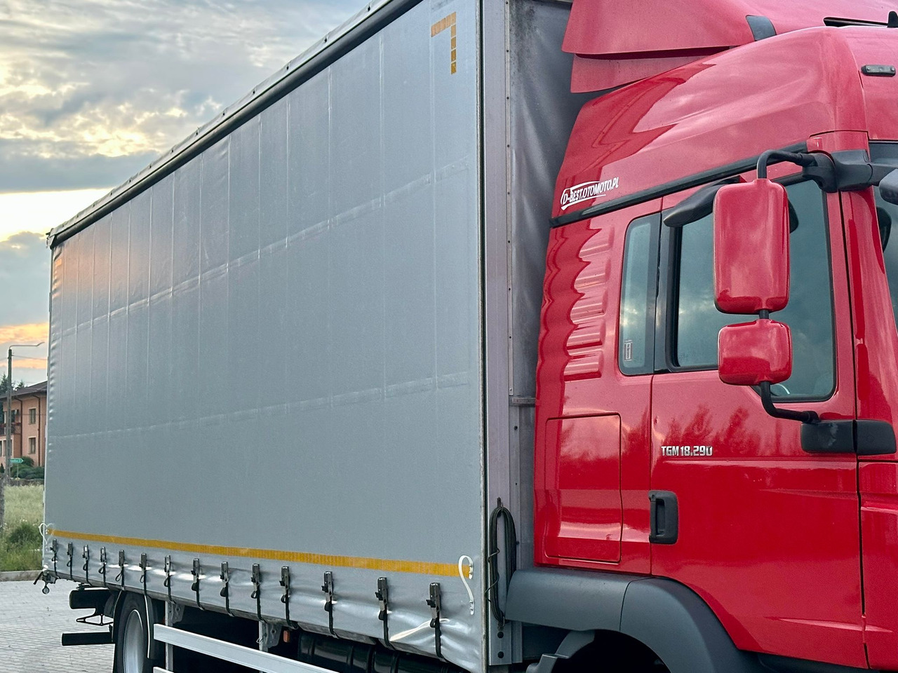 Kapellbil MAN TGM 18.290 / FIRANKA / 22 PALETY / AUTOMAT / EURO 6 / SYPIALKA / ŁADOWNOŚĆ 9 700: bilde 16