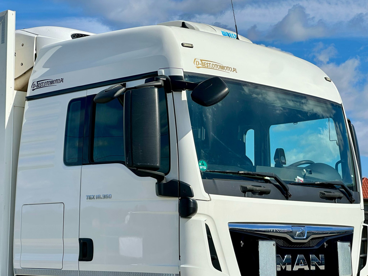 Lastebil med kjøl MAN TGX 18.360 / CHŁODNIA / WINDA / AUTOMAT / 19 EUROPALET / THERMO KING / SYPIALKA / SPROWADZONY: bilde 13