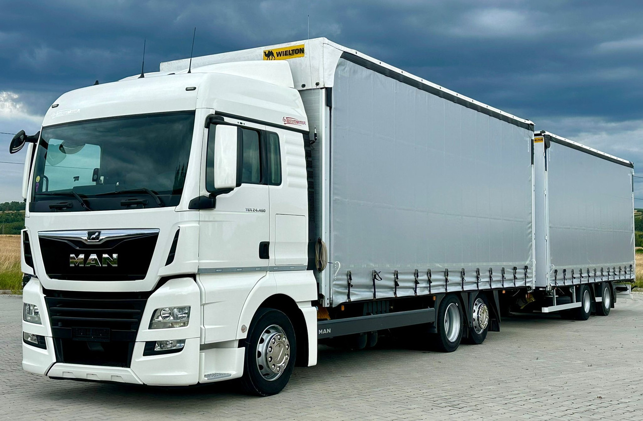 MAN TGX 26.460 / ZESTAW PRZEJAZDOWY / 38 PALET / AUTOMAT / SYPIALKA / PRZYCZEPA WIELTON / 2019 ROK / NISKI PRZEBIEG - Kapellbil: bilde 1 MAN TGX 26.460 / ZESTAW PRZEJAZDOWY / 38 PALET / AUTOMAT / SYPIALKA / PRZYCZEPA WIELTON / 2019 ROK / NISKI PRZEBIEG - Kapellbil: bilde 1