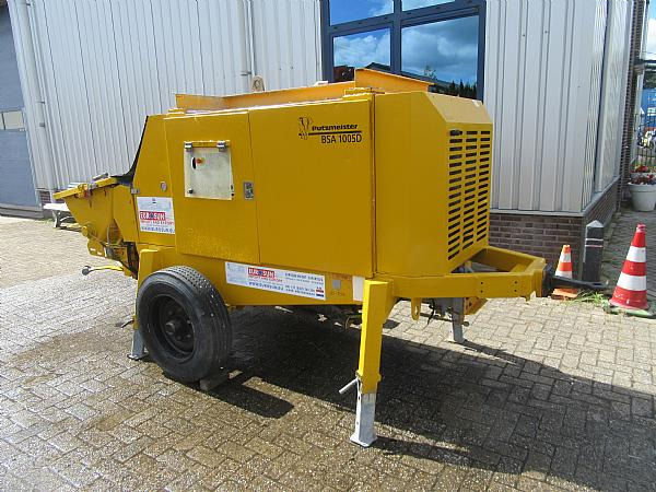 2014 PUTZMEISTER BSA 1005 DC- concrete pump. - Stasjonær betongpumpe: bilde 2 2014 PUTZMEISTER BSA 1005 DC- concrete pump. - Stasjonær betongpumpe: bilde 2