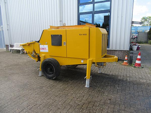 2014 PUTZMEISTER BSA 1005 DC- concrete pump. - Stasjonær betongpumpe: bilde 2 2014 PUTZMEISTER BSA 1005 DC- concrete pump. - Stasjonær betongpumpe: bilde 2