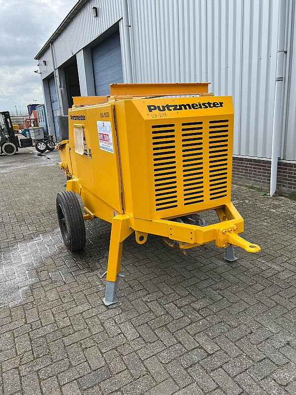 2014 PUTZMEISTER BSA1005 DC trailer mounted. - Stasjonær betongpumpe: bilde 3 2014 PUTZMEISTER BSA1005 DC trailer mounted. - Stasjonær betongpumpe: bilde 3