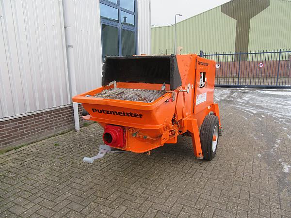 2014 PUTZMEISTER BSA1005 DC trailer mounted. - Stasjonær betongpumpe: bilde 2 2014 PUTZMEISTER BSA1005 DC trailer mounted. - Stasjonær betongpumpe: bilde 2