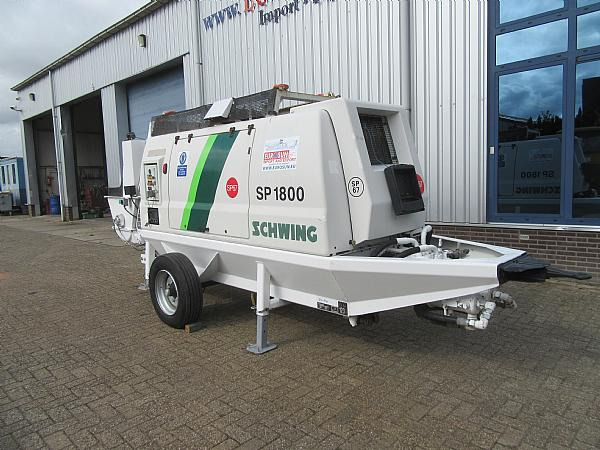 2014 SCHWING BP 1800 D -129 KW static pump - Stasjonær betongpumpe: bilde 1 2014 SCHWING BP 1800 D -129 KW static pump - Stasjonær betongpumpe: bilde 1