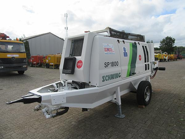 2014 SCHWING BP 1800 D -129 KW static pump - Stasjonær betongpumpe: bilde 4 2014 SCHWING BP 1800 D -129 KW static pump - Stasjonær betongpumpe: bilde 4