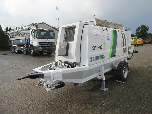2014 SCHWING BP 1800 D -129 KW static pump - Stasjonær betongpumpe: bilde 3 2014 SCHWING BP 1800 D -129 KW static pump - Stasjonær betongpumpe: bilde 3