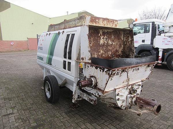 2014 SCHWING SP1800 D 129KW trailer pump - Stasjonær betongpumpe: bilde 5 2014 SCHWING SP1800 D 129KW trailer pump - Stasjonær betongpumpe: bilde 5