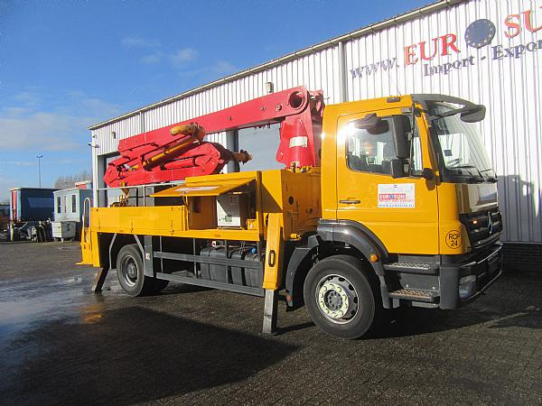 PUTZMEISTER M20.4 - MB 1929 4x2 - Betongpumpe: bilde 1 PUTZMEISTER M20.4 - MB 1929 4x2 - Betongpumpe: bilde 1