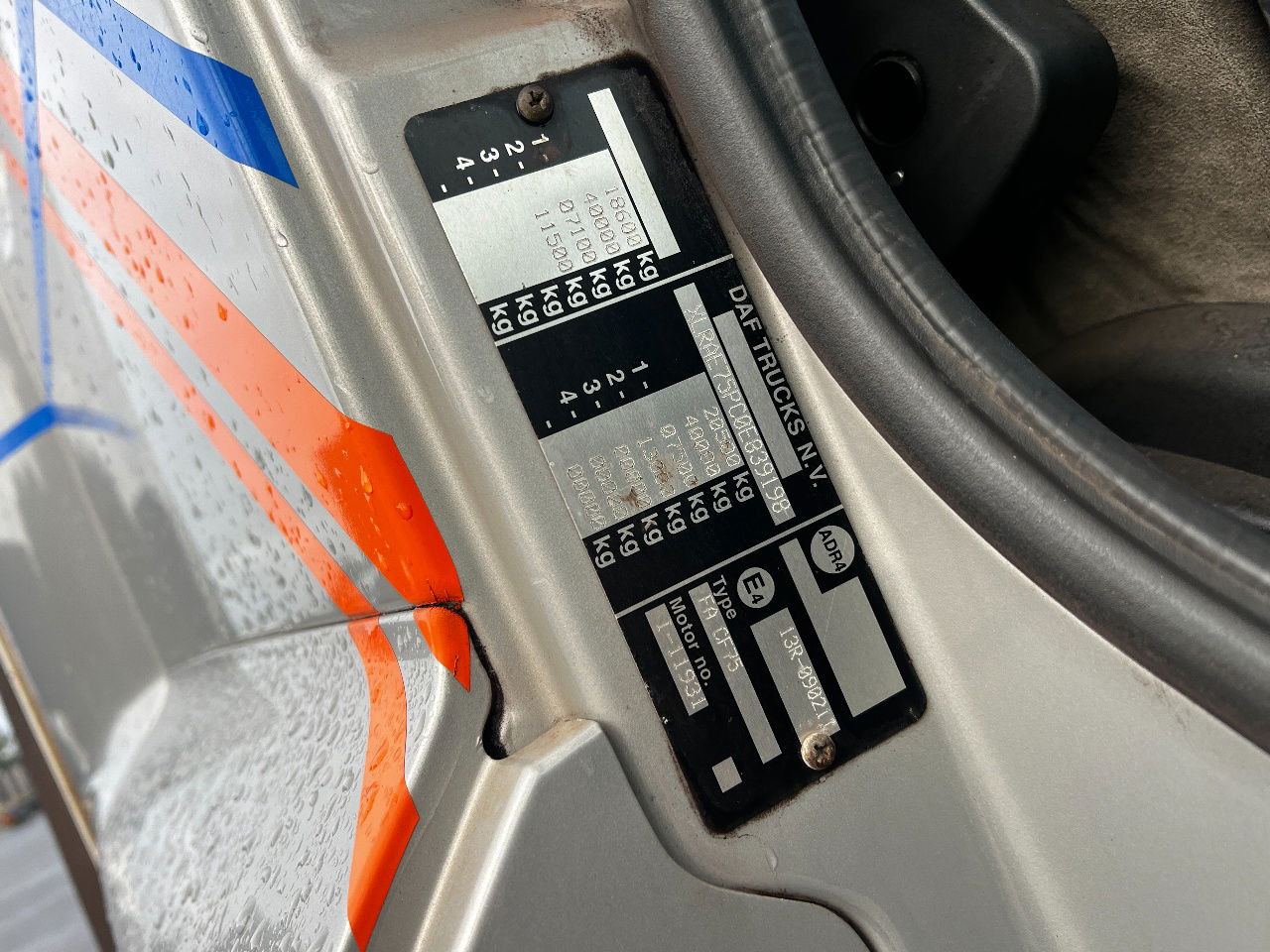 Kapellbil DAF CF 75.250 SC, Euro 5: bilde 15 Kapellbil DAF CF 75.250 SC, Euro 5: bilde 15