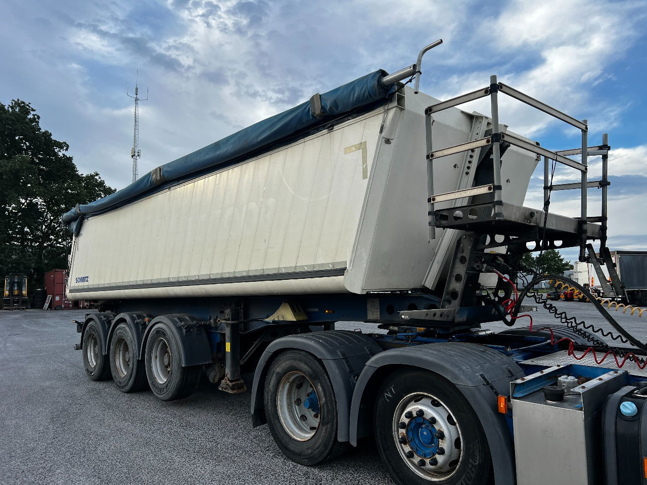 Schmitz Cargobull Gotha 27m3, SAF, ALU - Tippsemi: bilde 3 Schmitz Cargobull Gotha 27m3, SAF, ALU - Tippsemi: bilde 3