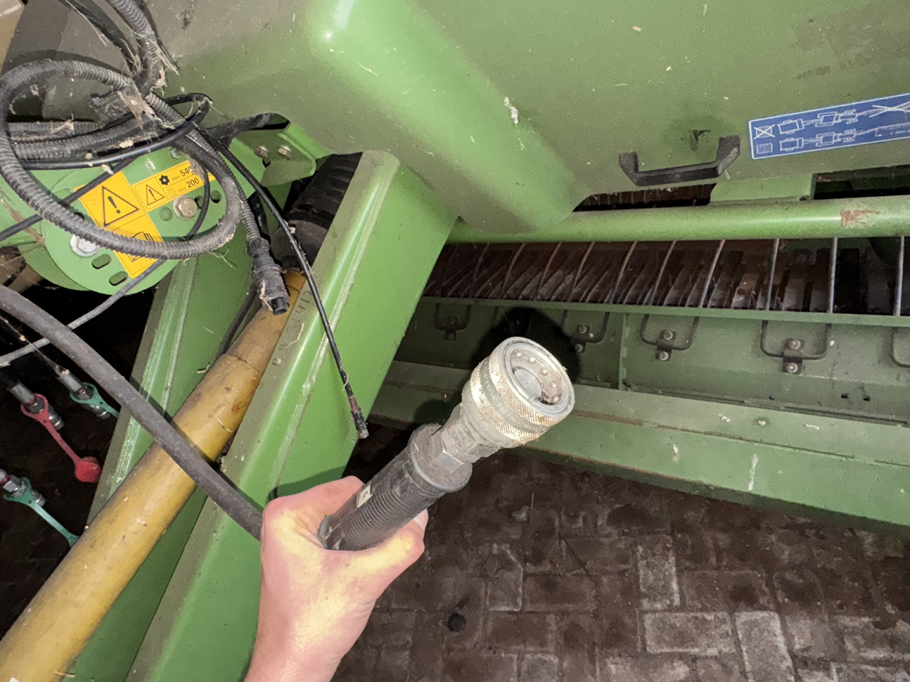 Krone Ultima CF 155 XC Comprima - Rundballepresse: bilde 5 Krone Ultima CF 155 XC Comprima - Rundballepresse: bilde 5