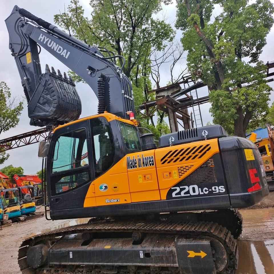 Hyundai 220 LC-9S - Beltegraver: bilde 4 Hyundai 220 LC-9S - Beltegraver: bilde 4