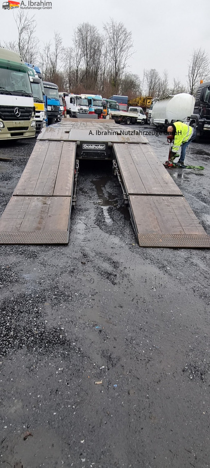 Goldhofer TU-L 3-24/80 Tieflader 10.00 m Ladefläche - Lavloader tilhenger: bilde 3 Goldhofer TU-L 3-24/80 Tieflader 10.00 m Ladefläche - Lavloader tilhenger: bilde 3