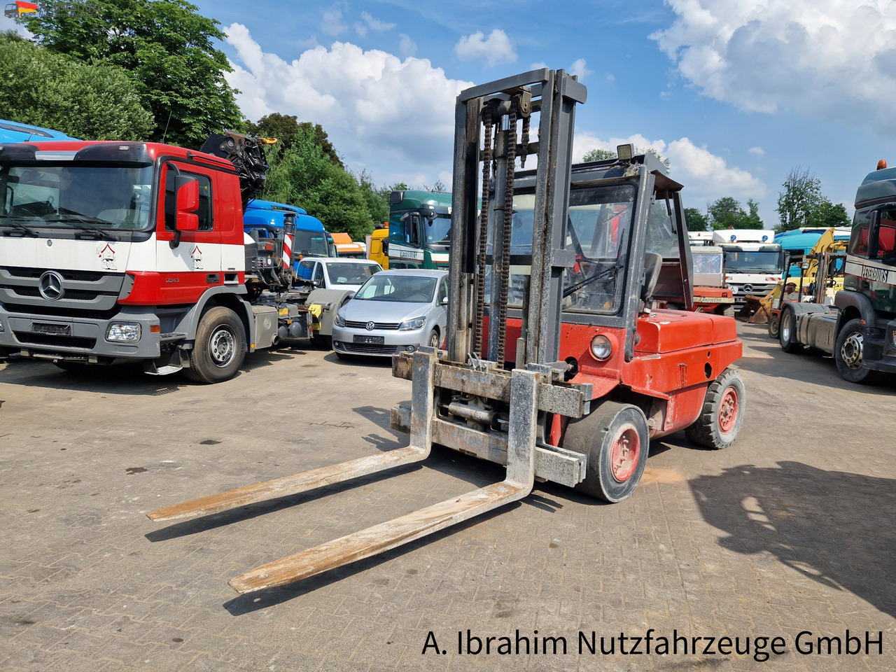 Linde H60 Tragfähigkeit 6000 kg ,3800 mm Hubhöhe, 2x vorhanden - Dieseltruck: bilde 4 Linde H60 Tragfähigkeit 6000 kg ,3800 mm Hubhöhe, 2x vorhanden - Dieseltruck: bilde 4