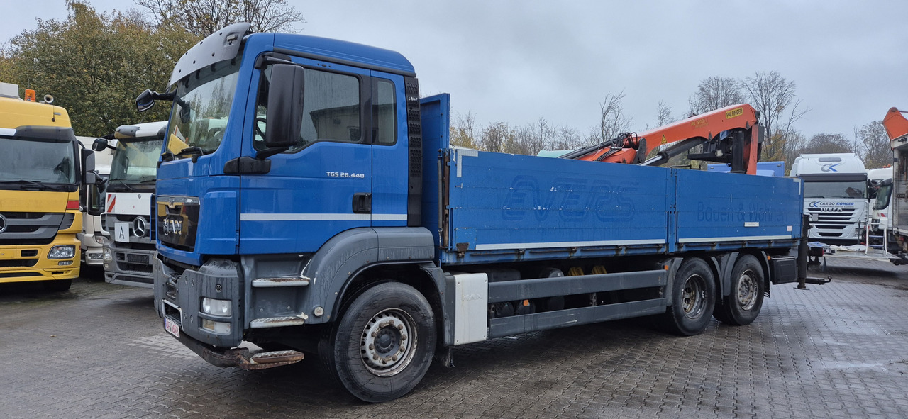 MAN 28.440 TGS 26.440 mit PK 18002 Kran - Kranbil, Planbil: bilde 1 MAN 28.440 TGS 26.440 mit PK 18002 Kran - Kranbil, Planbil: bilde 1