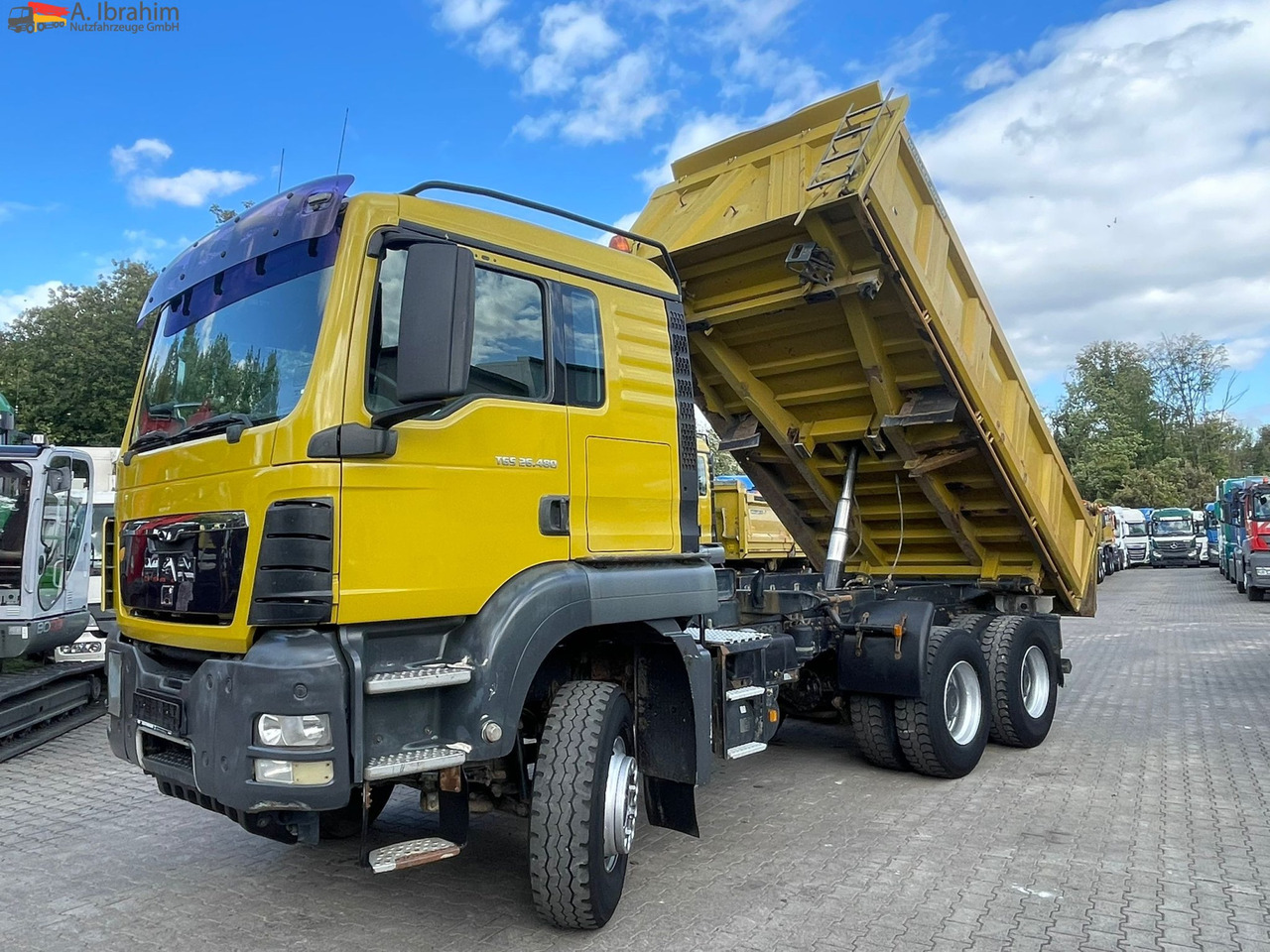 MAN TGS 26.480 Meiller 3 Seiten | 6x4 | Schalter | 3 Pedals - Tippbil: bilde 1 MAN TGS 26.480 Meiller 3 Seiten | 6x4 | Schalter | 3 Pedals - Tippbil: bilde 1