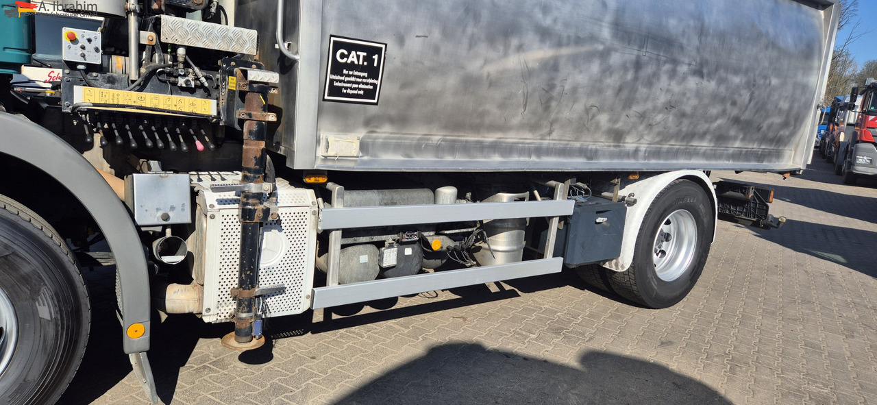 Mercedes-Benz 1824 Kipper Kran, Edelstahlaufbau Tierentsorgung - Tippbil, Kranbil: bilde 5 Mercedes-Benz 1824 Kipper Kran, Edelstahlaufbau Tierentsorgung - Tippbil, Kranbil: bilde 5