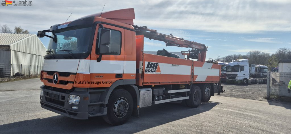 Mercedes-Benz 2532 Baustoff Atlas mit Funk FB Topzustand, einsatzbereit - Planbil, Kranbil: bilde 1 Mercedes-Benz 2532 Baustoff Atlas mit Funk FB Topzustand, einsatzbereit - Planbil, Kranbil: bilde 1