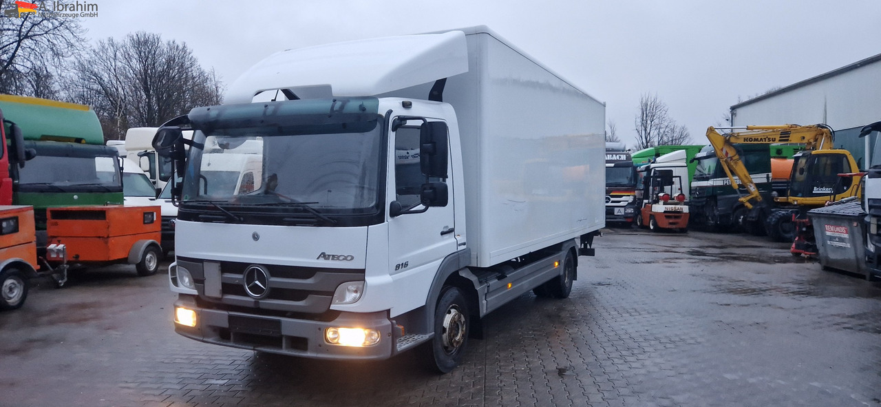 Mercedes-Benz 816 Koffer, LBW - Varebil med skap: bilde 1 Mercedes-Benz 816 Koffer, LBW - Varebil med skap: bilde 1