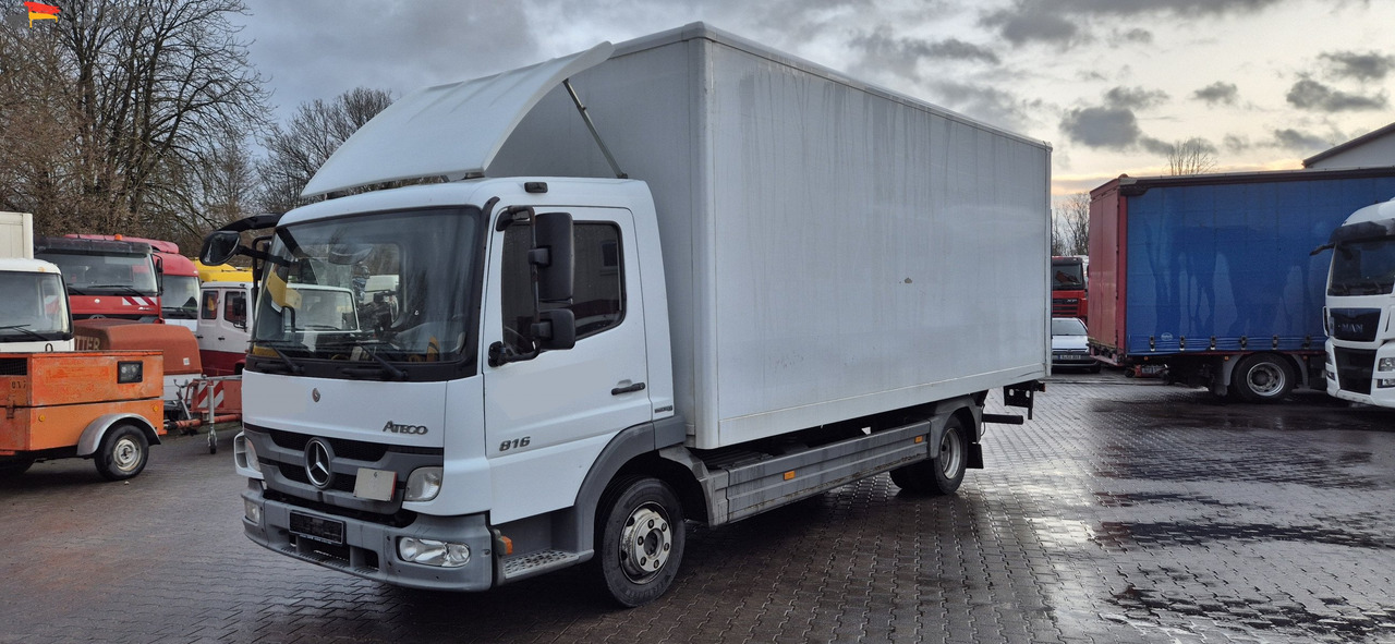 Mercedes-Benz 816L LBW, Blatt gefedert - Varebil med skap: bilde 1 Mercedes-Benz 816L LBW, Blatt gefedert - Varebil med skap: bilde 1
