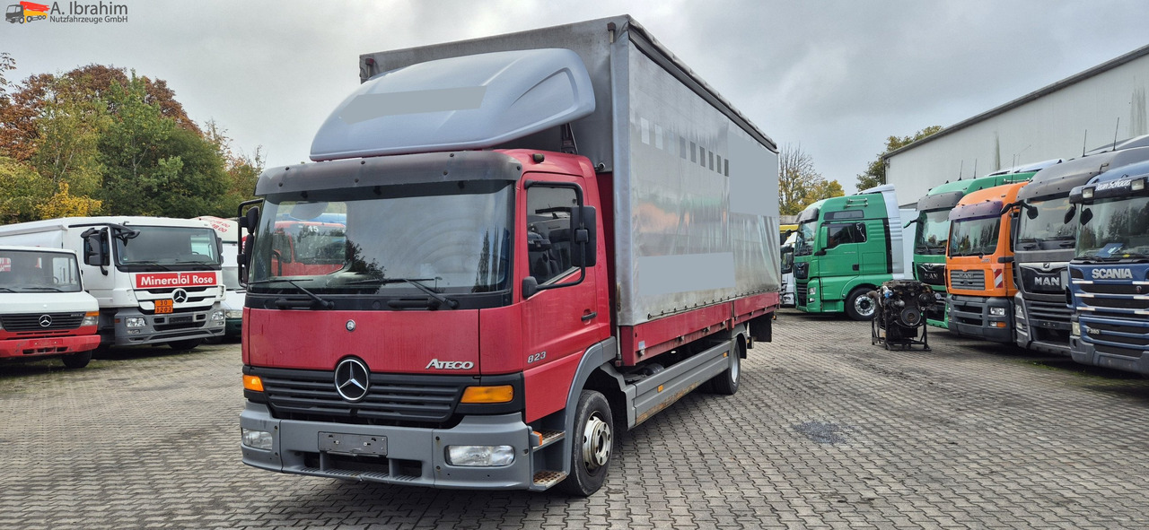 Mercedes-Benz 823 LBW | Radstand 4900 mm | 7.2 m Pritsche Klima | 3 Pedals - Varebil med kapell: bilde 1 Mercedes-Benz 823 LBW | Radstand 4900 mm | 7.2 m Pritsche Klima | 3 Pedals - Varebil med kapell: bilde 1