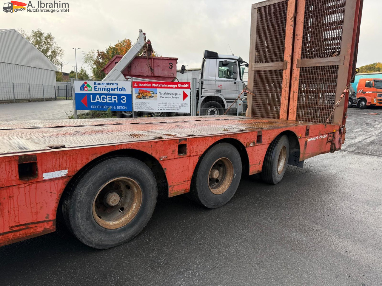 Nooteboom OSD-48-03 V/L ausziehbar | 1 x Lenkachse | Rampen - Lavloader semitrailer: bilde 3 Nooteboom OSD-48-03 V/L ausziehbar | 1 x Lenkachse | Rampen - Lavloader semitrailer: bilde 3