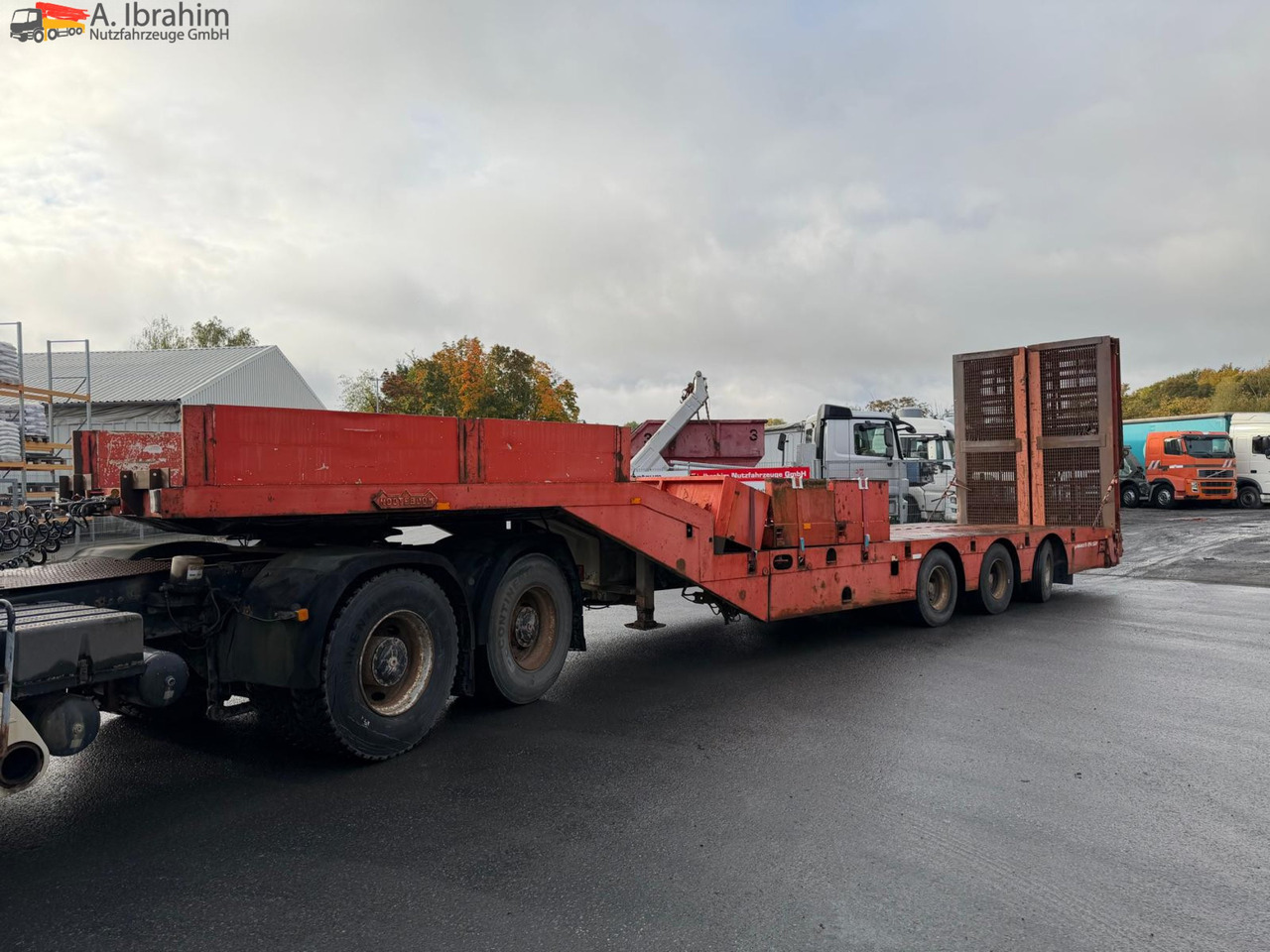 Nooteboom OSD-48-03 V/L ausziehbar | 1 x Lenkachse | Rampen - Lavloader semitrailer: bilde 1 Nooteboom OSD-48-03 V/L ausziehbar | 1 x Lenkachse | Rampen - Lavloader semitrailer: bilde 1