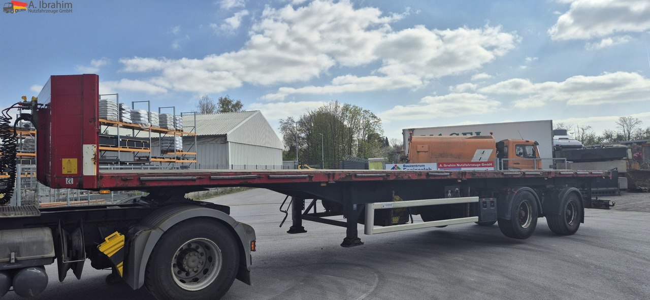 Ortmann 2 achser, Liftachse, Lenkachse - Åpen semitrailer: bilde 1 Ortmann 2 achser, Liftachse, Lenkachse - Åpen semitrailer: bilde 1