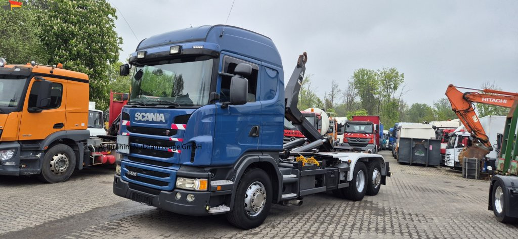 Scania G 420 6x2 Abroller Lift-Lenkachse VDL Haken - Krokbil: bilde 1 Scania G 420 6x2 Abroller Lift-Lenkachse VDL Haken - Krokbil: bilde 1