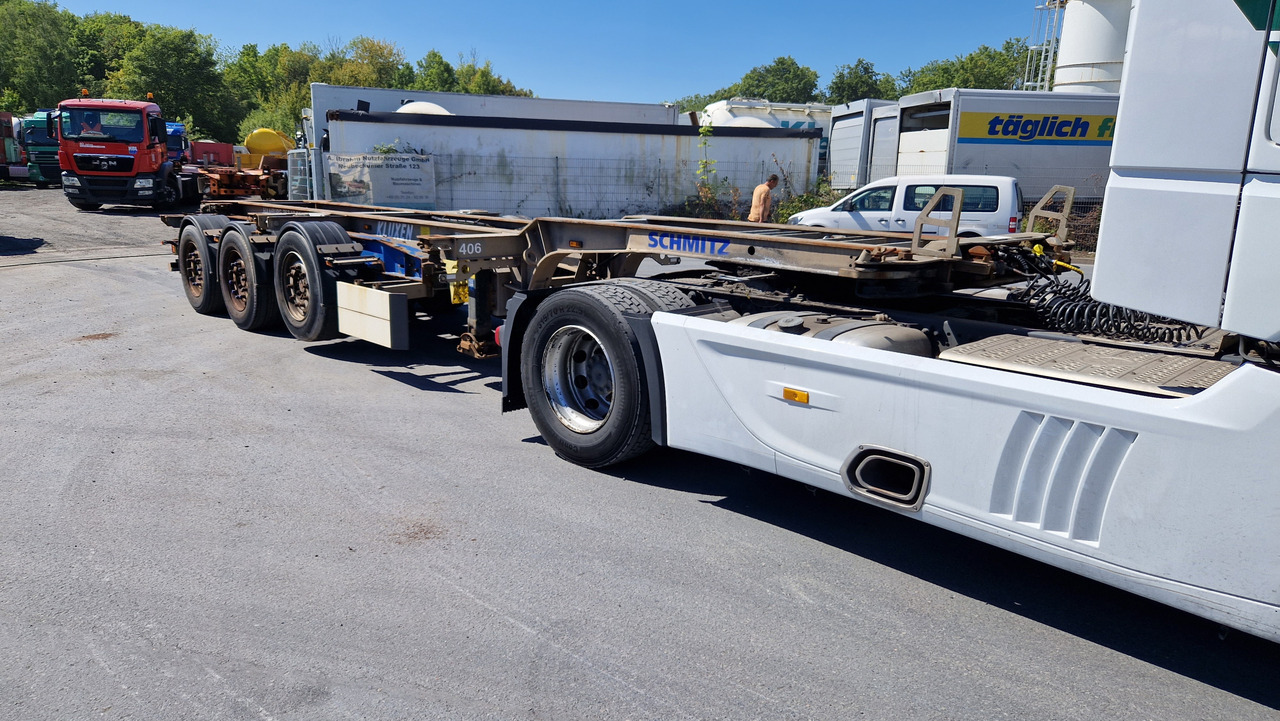 Schmitz SCF 24G Slider - Container-transport/ Vekselflak semitrailer: bilde 1 Schmitz SCF 24G Slider - Container-transport/ Vekselflak semitrailer: bilde 1