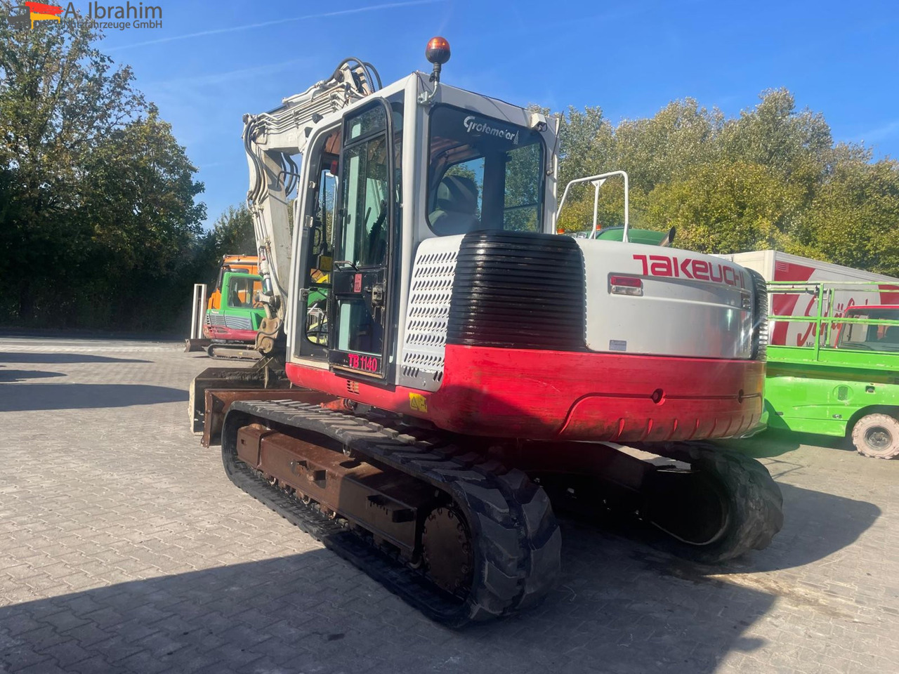 Beltegraver Takeuchi TB 1140 14 Ton | Schnellwechsler | Schwenkfunktion | Klima | 5x Löffel | Radio: bilde 10