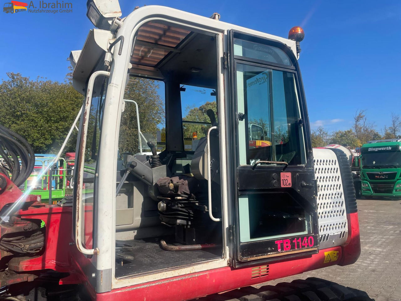 Beltegraver Takeuchi TB 1140 14 Ton | Schnellwechsler | Schwenkfunktion | Klima | 5x Löffel | Radio: bilde 13