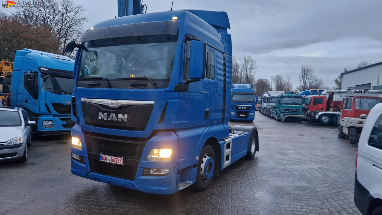 MAN 18.480 TGX XLX Retarder 2x Tank deutsches Fahrzeug - Trekkvogn: bilde 1 MAN 18.480 TGX XLX Retarder 2x Tank deutsches Fahrzeug - Trekkvogn: bilde 1