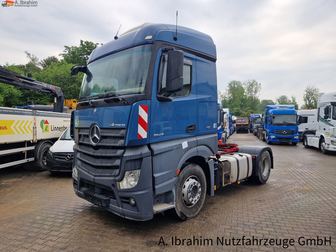 Mercedes-Benz DB 1842, Kipphydraulik deutsches Fahrzeug Retarder, Standklima - Trekkvogn: bilde 1 Mercedes-Benz DB 1842, Kipphydraulik deutsches Fahrzeug Retarder, Standklima - Trekkvogn: bilde 1