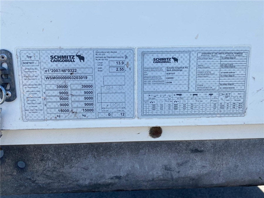 Gardintrailer SCHMITZ CARGOBULL: bilde 7