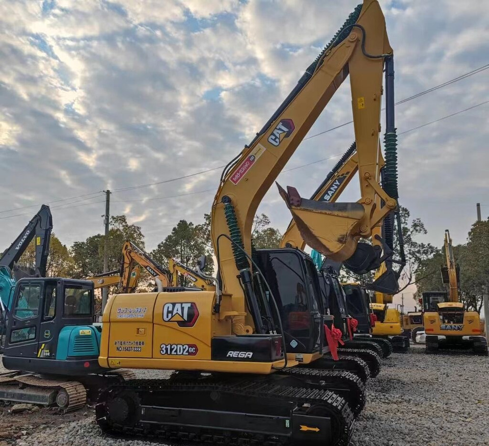 Caterpillar 312D - Beltegraver: bilde 4 Caterpillar 312D - Beltegraver: bilde 4