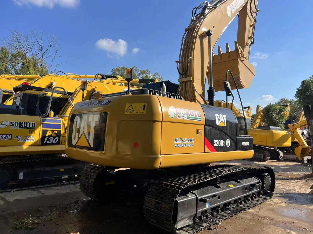 Caterpillar 320D2 - Beltegraver: bilde 5 Caterpillar 320D2 - Beltegraver: bilde 5