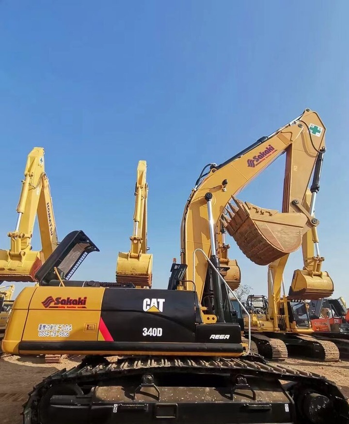Caterpillar 340D - Beltegraver: bilde 1 Caterpillar 340D - Beltegraver: bilde 1