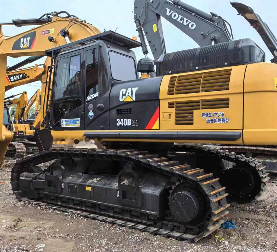 Caterpillar 340D - Beltegraver: bilde 1 Caterpillar 340D - Beltegraver: bilde 1