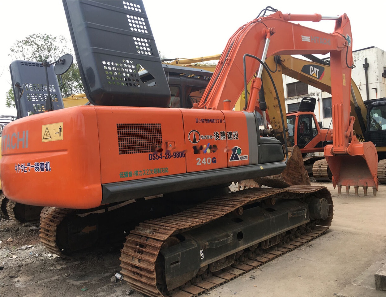 Hitachi ZX240-3G - Beltegraver: bilde 4 Hitachi ZX240-3G - Beltegraver: bilde 4