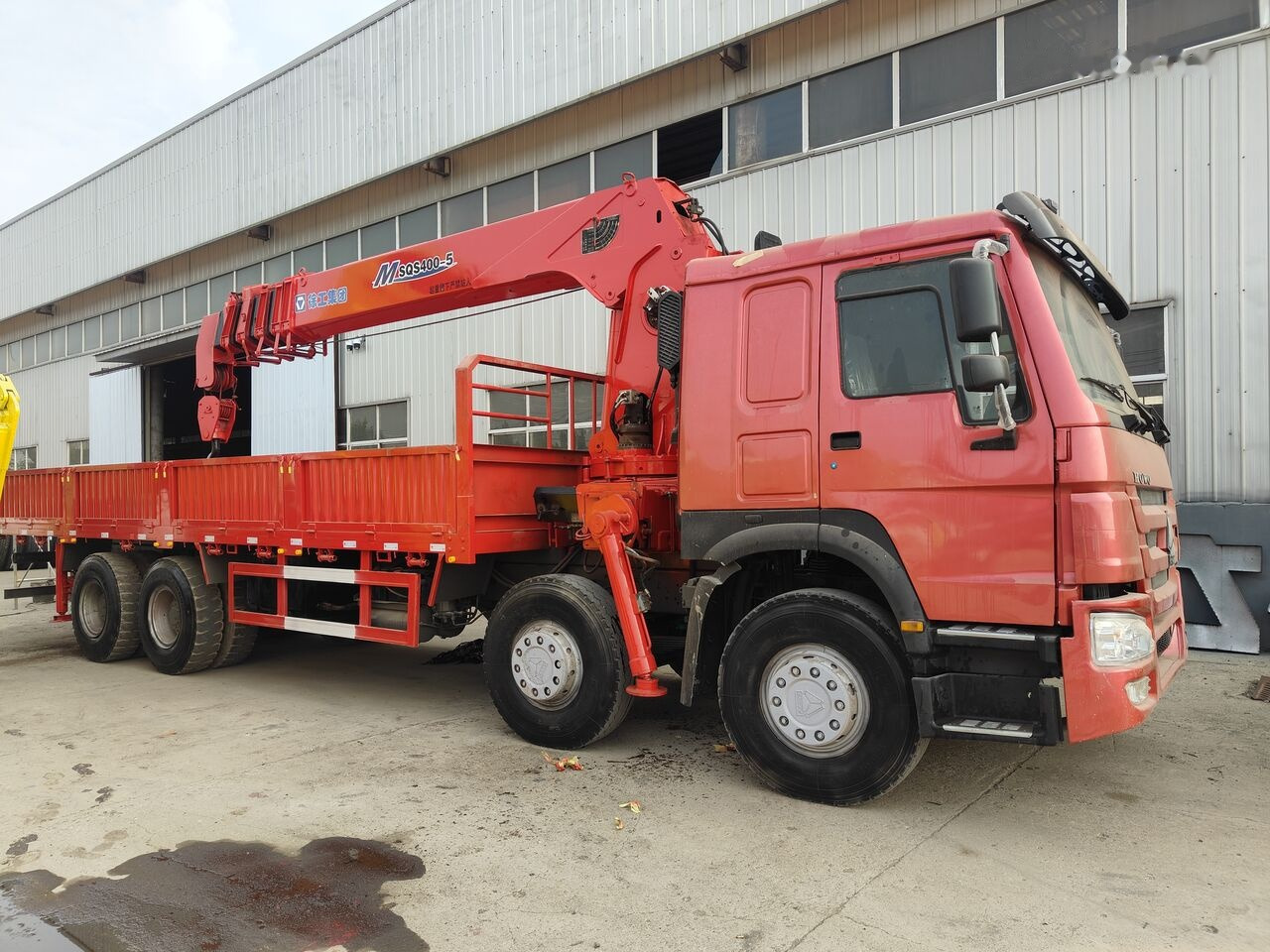 Howo Truck crane 16tons - Tippbil: bilde 1 Howo Truck crane 16tons - Tippbil: bilde 1